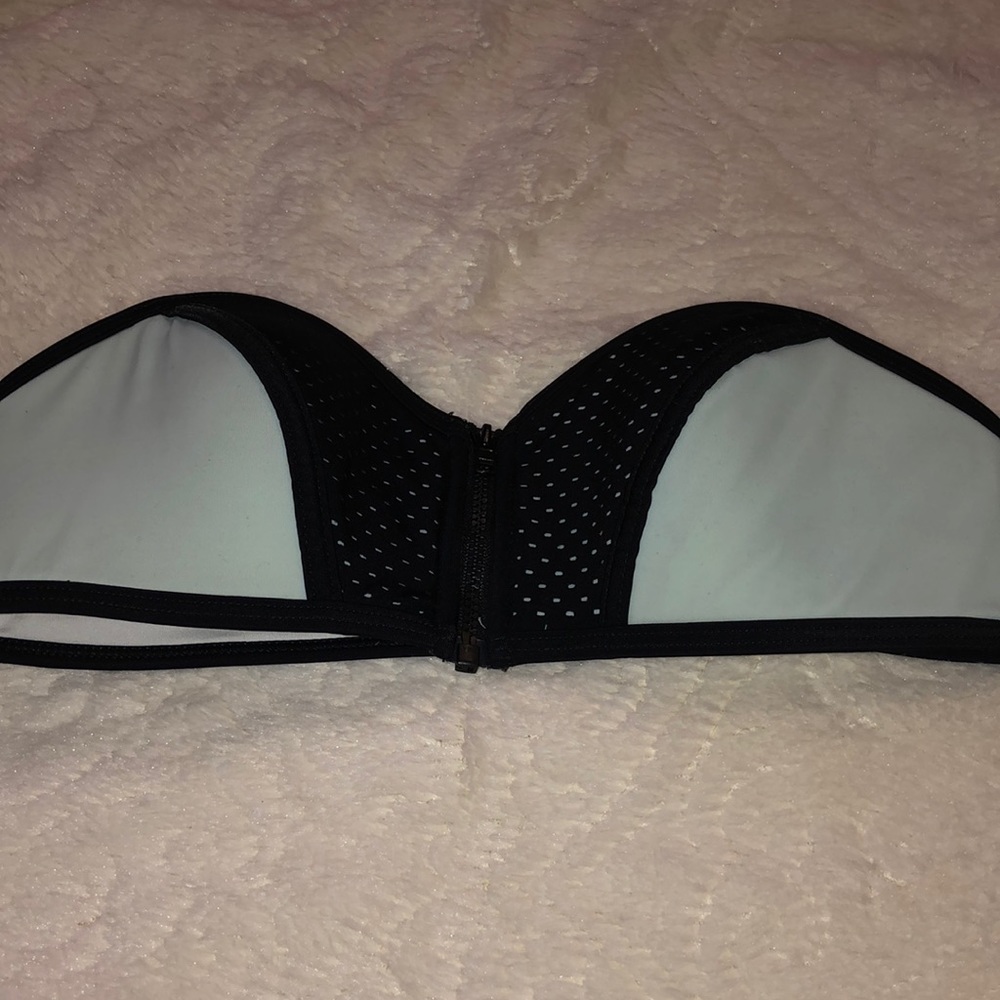 PINK SWIM TOP BLUE SIZE SMALL